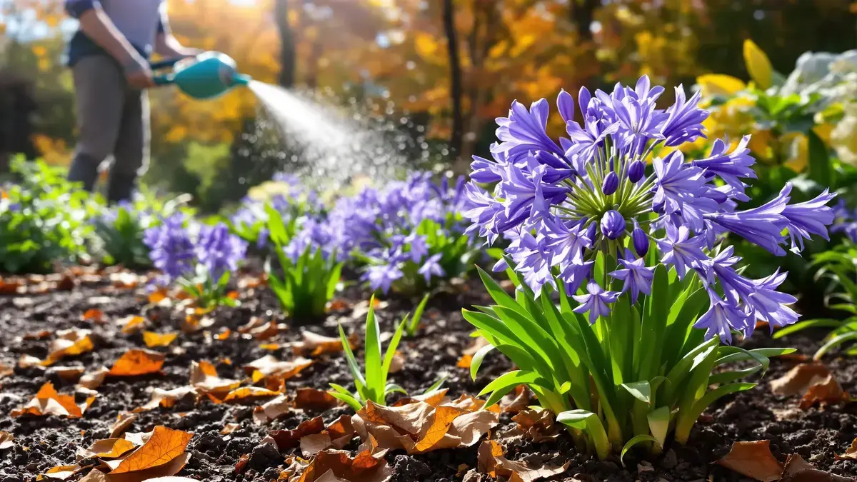 Ontdek hoe u uw agapanthen tot in de herfst kunt laten bloeien met deze essentiële tip.