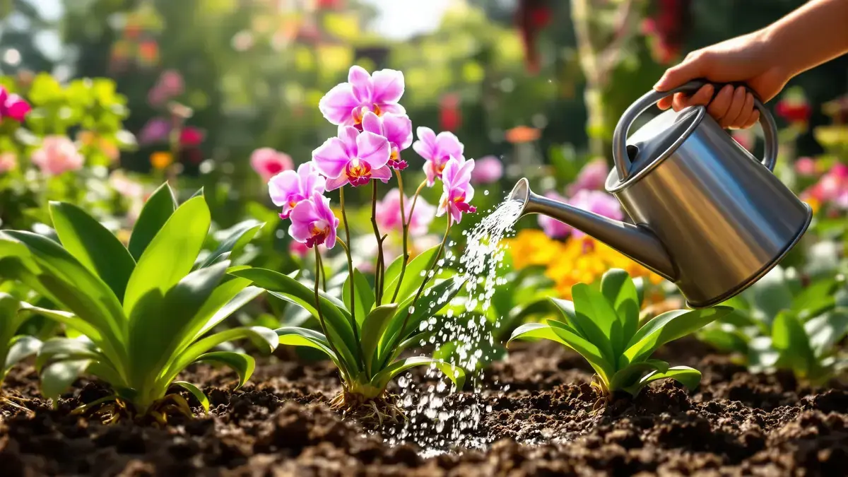 Een geheim ingrediënt in uw gietwater voor gezonde orchideeën