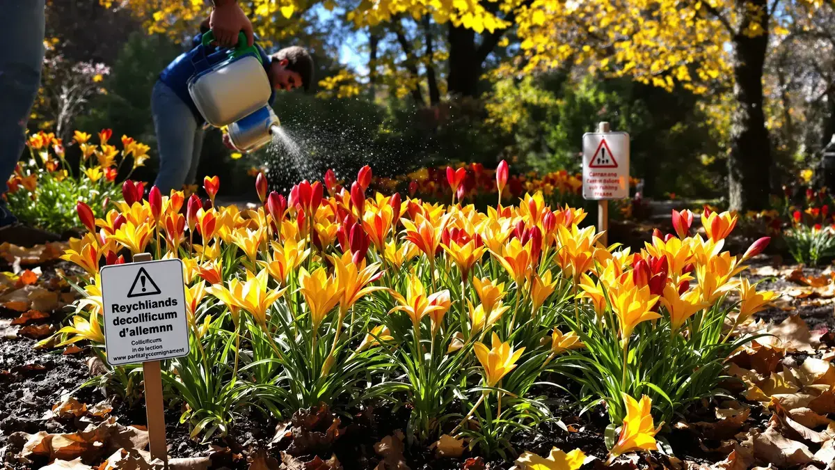 Ontdek de geheimen van de herfsttijloos: aanplanten en verzorging gedetailleerd uitgelegd