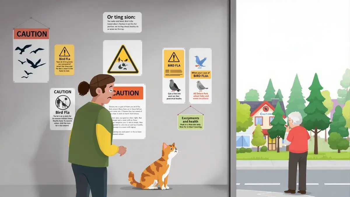 Katten en vogelgriep: een onbekend gevaar dat de gezondheid van ons allemaal bedreigt