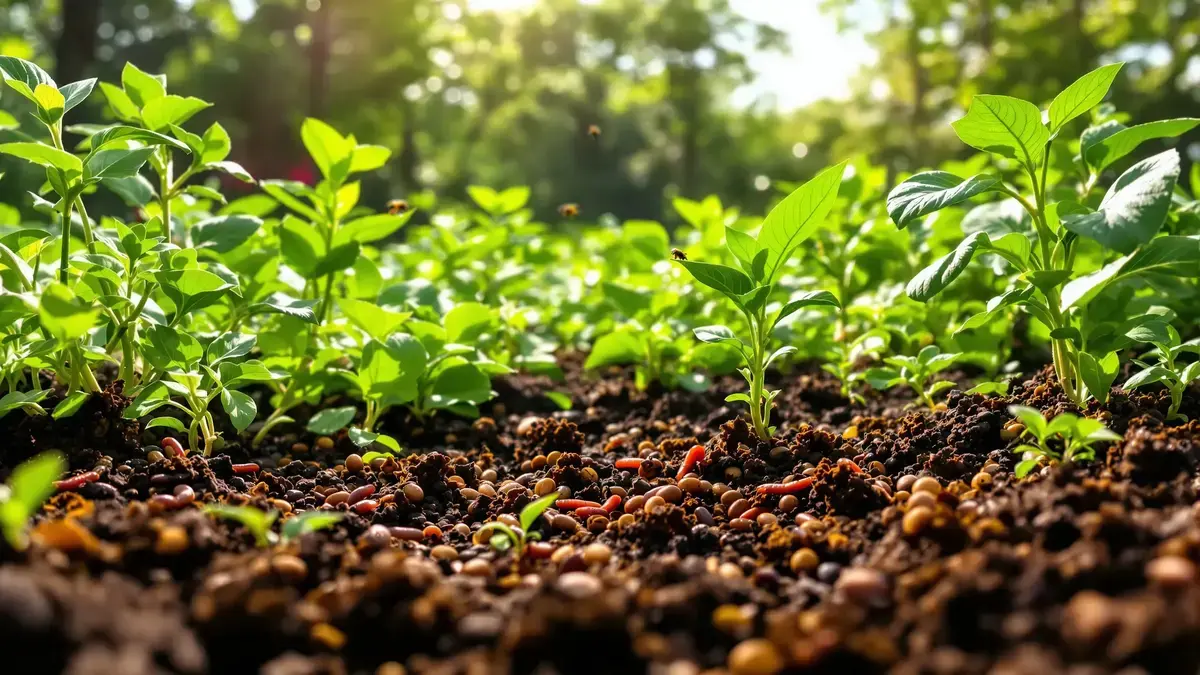 Ontdek hoe koffiedik uw tuin kan transformeren in een bloeiend en gezond ecosysteem