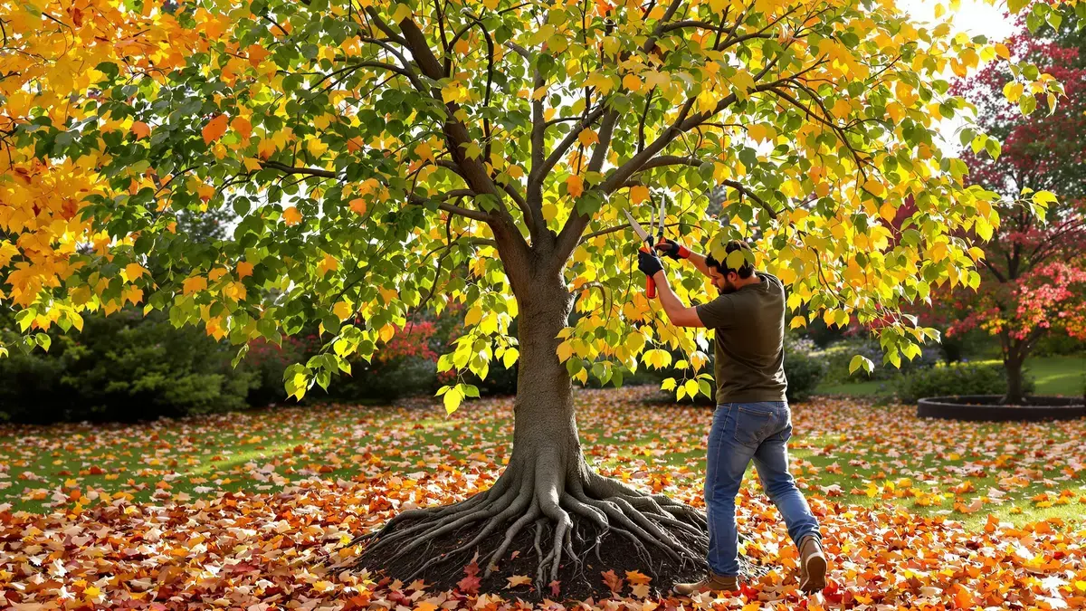Het snoeien van de kweepeerboom in de herfst: een essentiële factor voor zijn vitaliteit en optimale ontwikkeling.