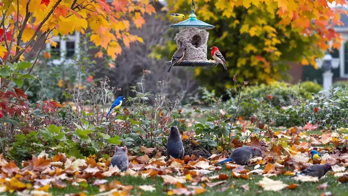 Ratten vallen deze herfst uw tuin binnen: ontdek de onverwachte band met vogels