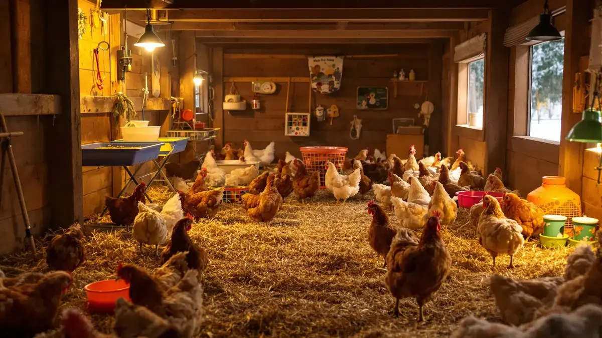 Eenvoudige aanpassingen in november om de eierproductie van je kippen in de winter te verhogen