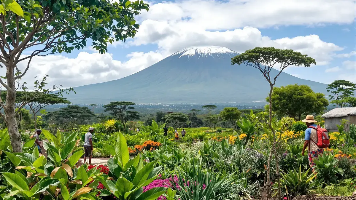 Plantendiversiteit op de Kilimanjaro in gevaar: kunnen voorouderlijke tuinen de oplossing zijn?
